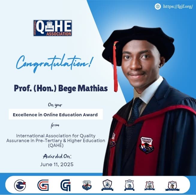 Bege Mathias_QAHE Award