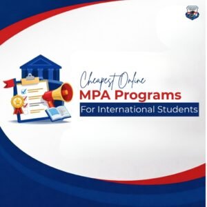 Cheapest Online MPA Programs