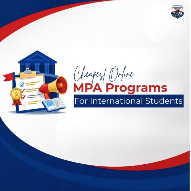 Cheapest Online MPA Programs